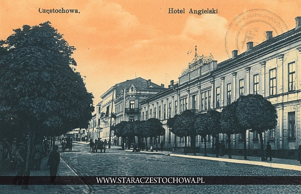 Hotel Angielski, Centralny przy ul. Dojazd w Częstochowie