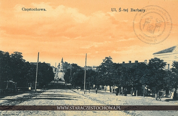 Ulica Świętej Barbary, Częstochowa
