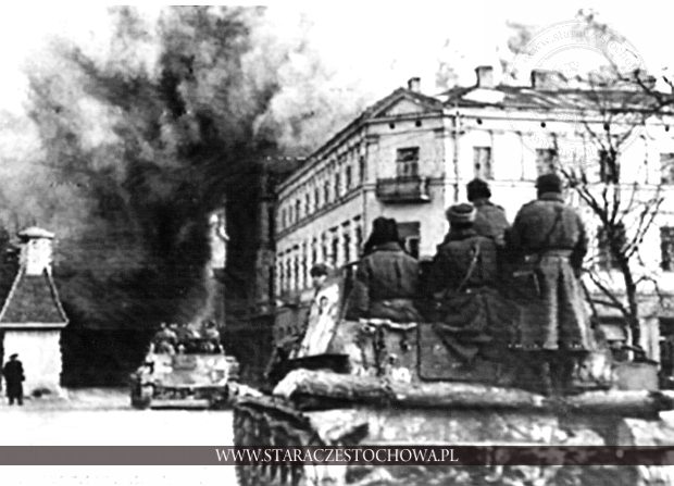Wyzwolenie Częstochowy, 1945 rok