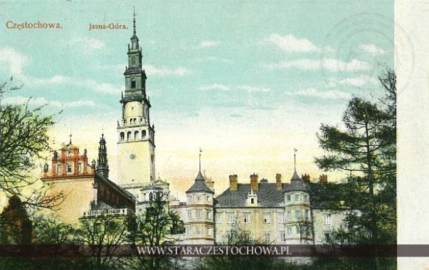 Jasna Góra, widok ogólny, klasztor- Częstochowa