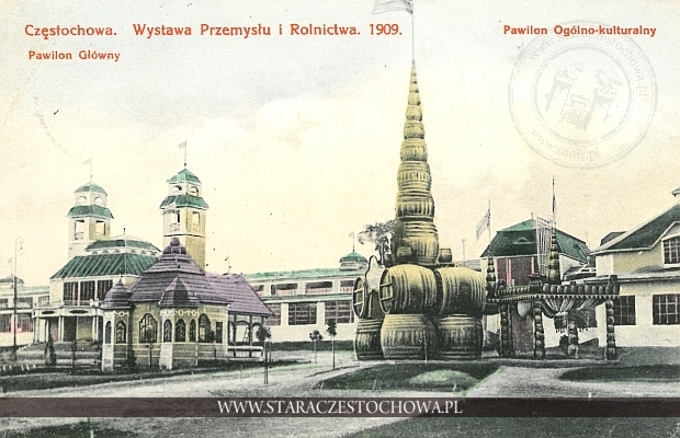 Pawilon Ogólno-kulturalny, Wystawa Przemysłu i Rolnictwa z 1909 roku