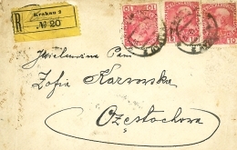 List polecony, Krakau