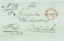 Obwoluta listu, 1855