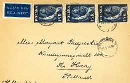 Koperta pocztowa, rok 1949