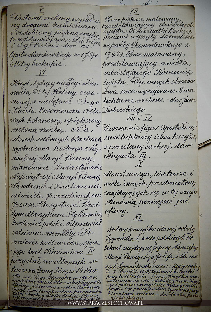 Rękopis Redakcji ks. Adamczyka, Pastorał srebrny