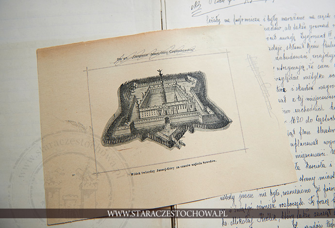 Rękopis Adamczyka, Oblężenie Jasnej Góry Częstochowskiej