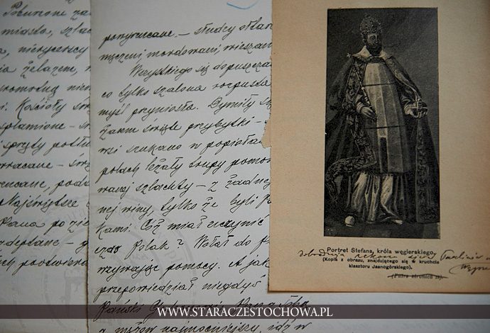 Rękopis Adamczyka, Portret Stefana, króla węgierskiego