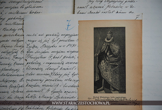 Rękopis Adamczyka, Portret Władysława, króla węgierskiego
