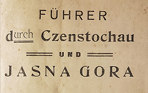 Fuhrer durch Czentochau