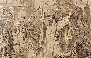 Kordecki błogosławi obrońców