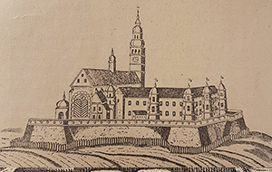 Klasztor w 1668 roku