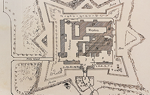 Plan zabudowań klasztornych