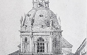 Projekt wejścia do kaplicy