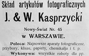 Skład artykułów fotograficznych