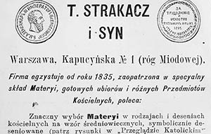 T. Strakacz i syn