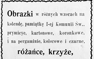 Reklama składu książek