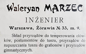 Reklama składu inżyniera