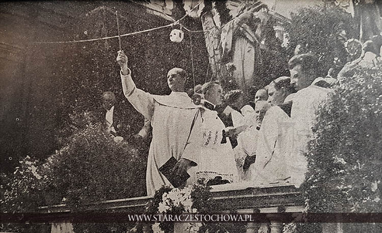 Nabożeństwo na szczycie w dniu 15 sierpnia 1932 roku