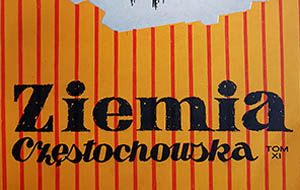 Ziemia Częstochowska tom XI