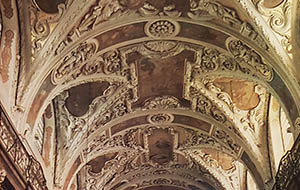 Barokowa dekoracja sklepienia