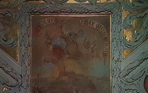 Fragment barokowej dekoracji