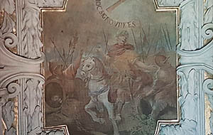 Fragment barokowej dekoracji