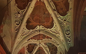 Dekoracja sklepienia nawy