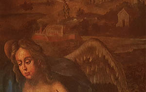 Fragment obrazu w kaplicy