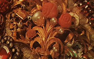 Bukiet kwietny z sukienki