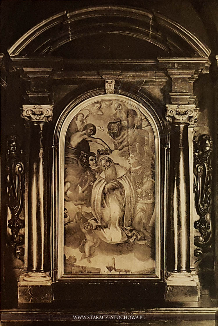 Barokowy obraz z kaplicy Denhoffów, św. Paweł Pierwszy Pustelnik