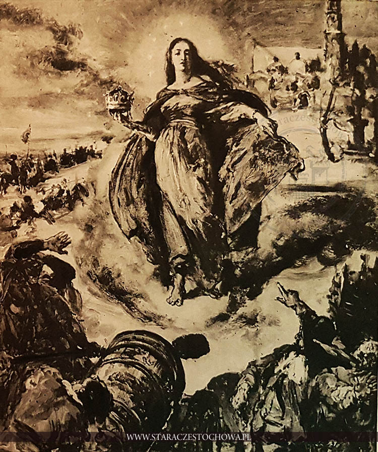 Królowa Polski, obraz Jana Matejki
