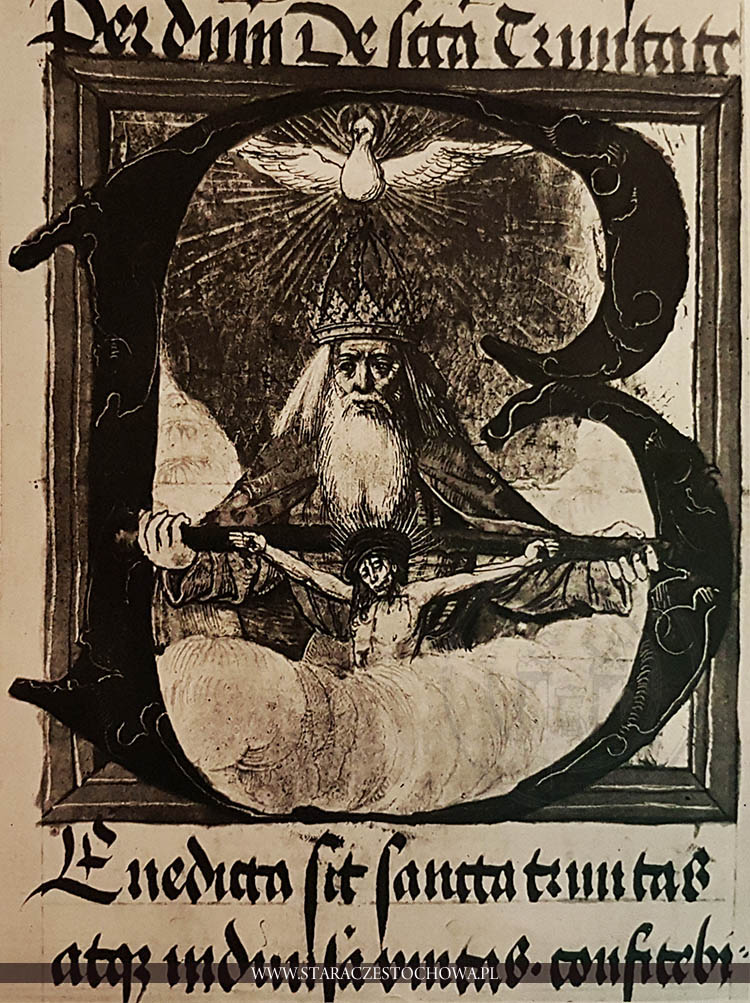Tron Łaski, miniatura z Mszału fundacji króla Jana Olbrachta
