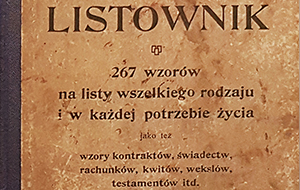 Listownik 267 wzorów