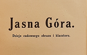 Dzieje cudownego obrazu