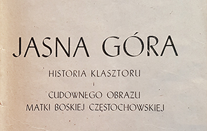 Historia Klasztoru i Obrazu 