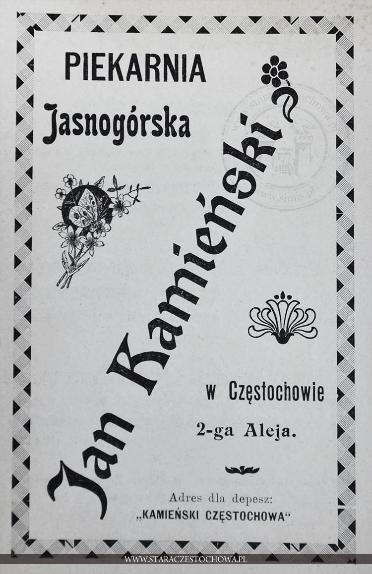 Reklama Piekarni Jasnogórskiej