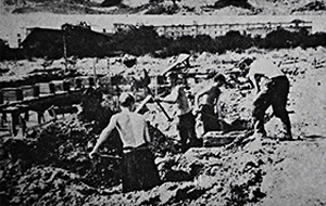 Budowa gmachów Uczelni