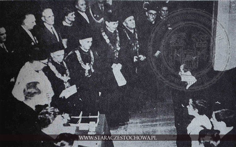 Inauguracja XV roku akademickiego (1963/1964) w sali Filharmonii