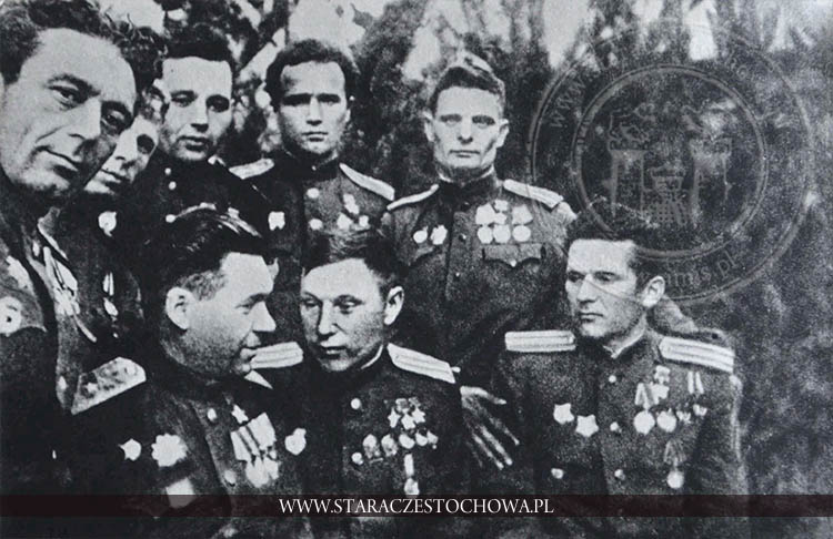 Grupa Bohaterów ZSRR podczas spotkania w Moskwie