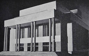 Makieta gmachu Filharmonii