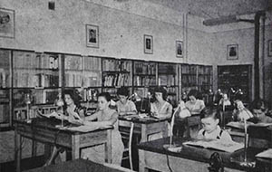 Czytelnia w filii nr 9