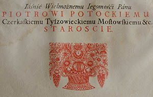 Ornamenty drukarskie na Jasnej Górze