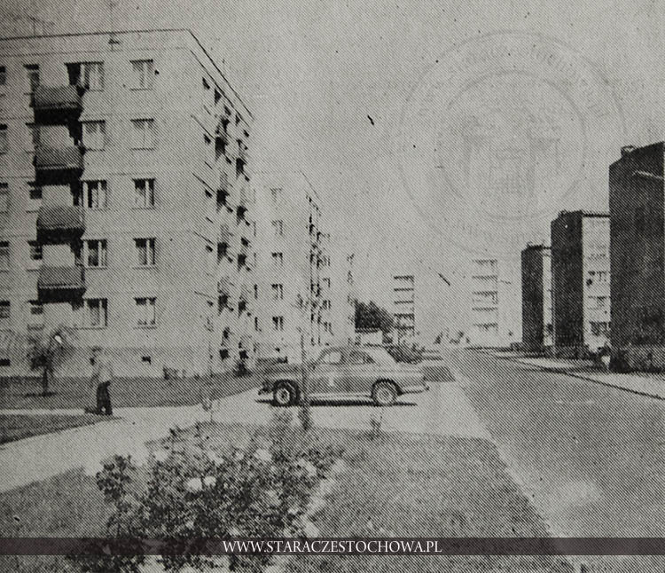 Nowe bloki w Częstochowie pod koniec lat 60-tych