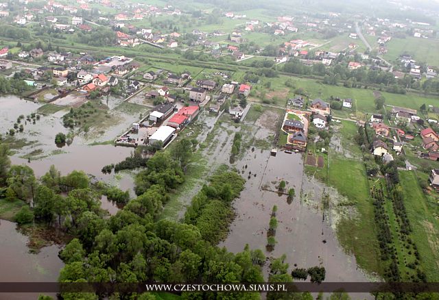 Powódź, Kolonia Poczesna 27